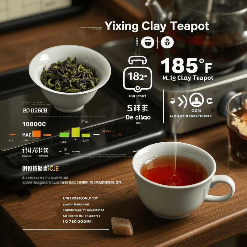 Brewing guide for oolong vs black tea with health benefits data, clarifying if oolong tea is black tea