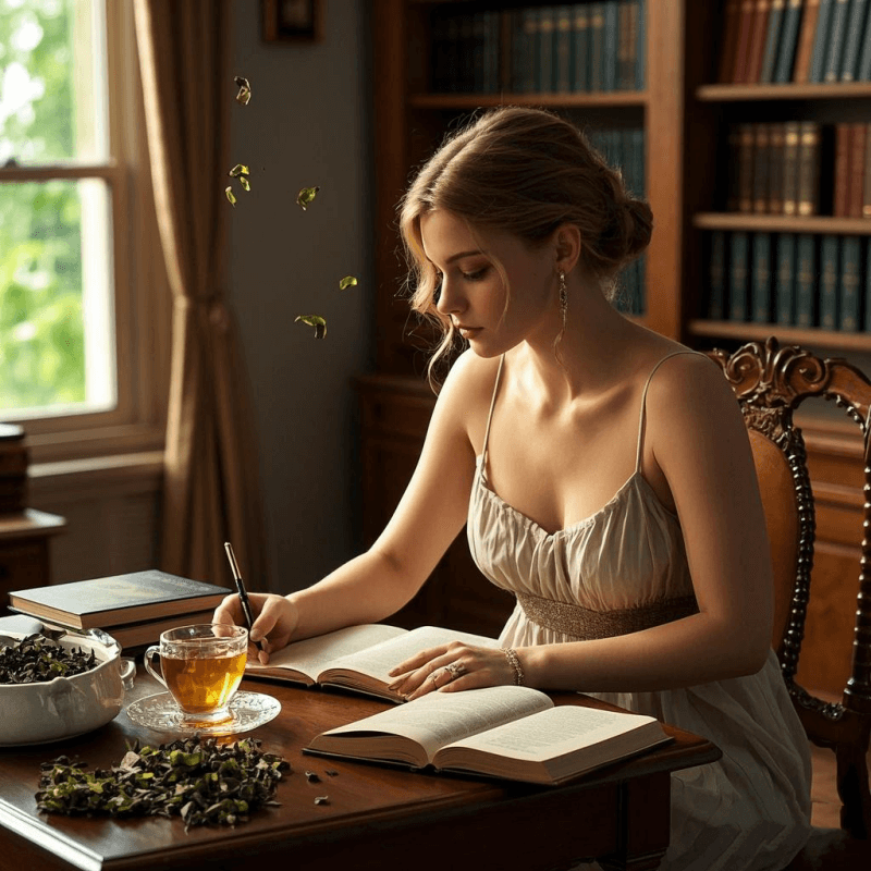 Loose leaf oolong tea highlighting its unique benefits for energy and metabolism