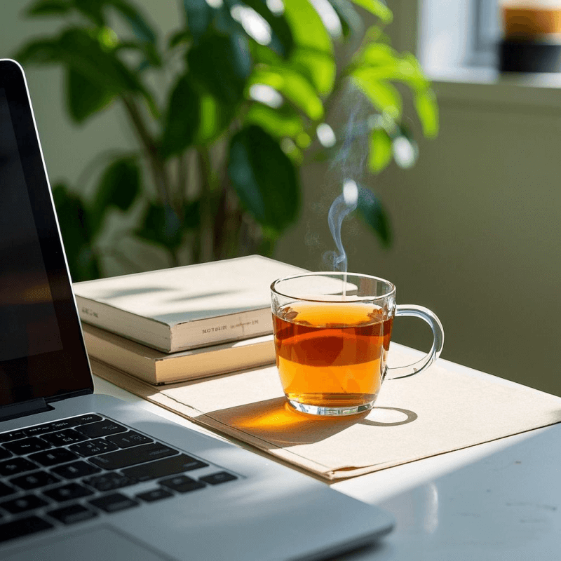 Refreshing glass of Cold Brew Oolong highlighting Oolong Tea Benefits and hydration.