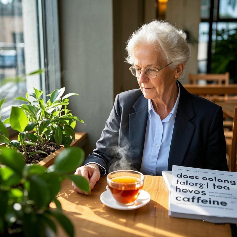 oolong tea has caffeine